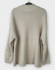 Sfera Pearl Chunky Knit Jumper - M