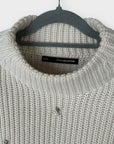 Sfera Pearl Chunky Knit Jumper - M