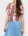Silvian Heach Embroidery Top - 6/8 (XS)