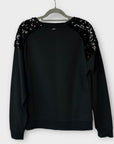 Silvian Heach Sequin Shoulder Sweatshirt - M
