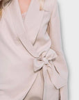 Sinead Keary "The Sarah" Wrap Blazer - 12