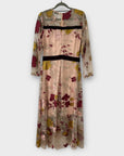 Sisters By Caroline Kilkenny Floral Embroidered Milly Dress - 8
