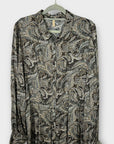 Soya Concept Paisley Maxi Shirt Dress - L