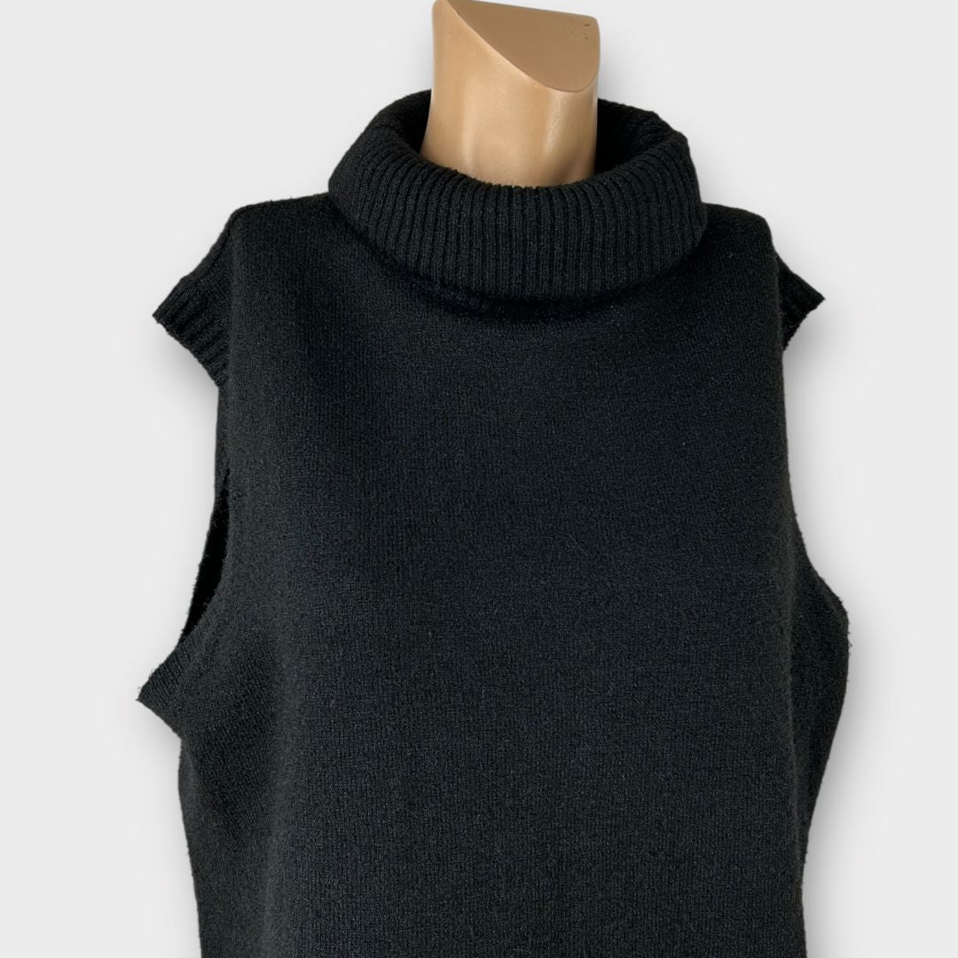 Soya Concept Turtleneck Knit Vest - 10/12