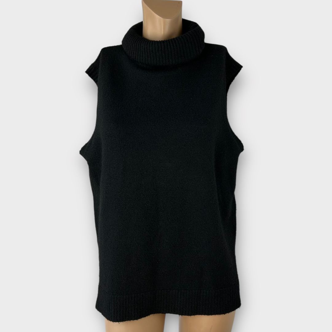 Soya Concept Turtleneck Knit Vest - 10/12
