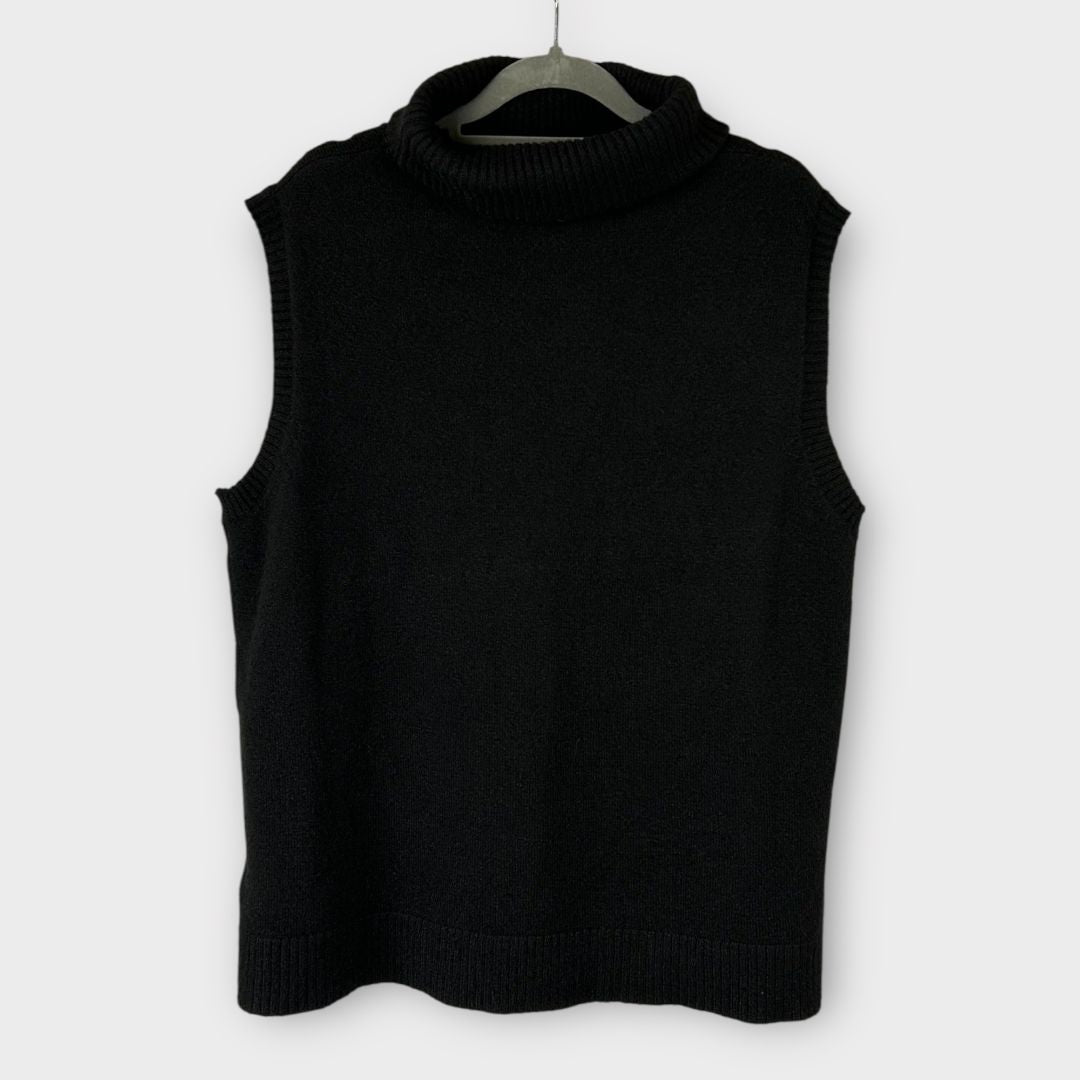 Soya Concept Turtleneck Knit Vest - 10/12