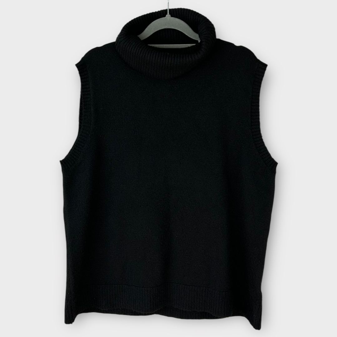 Soya Concept Turtleneck Knit Vest - 10/12