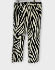 Sportmax Zebra Print Trousers - 10