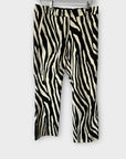 Sportmax Zebra Print Trousers - 10