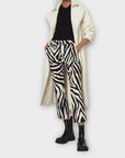 Sportmax Zebra Print Trousers - 10
