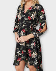 Stella Morgan Floral Wrap Dress - 12