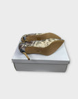 Steve Madden Lillie Snake Print Heels - 7/40