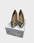 Steve Madden Lillie Snake Print Heels - 7/40