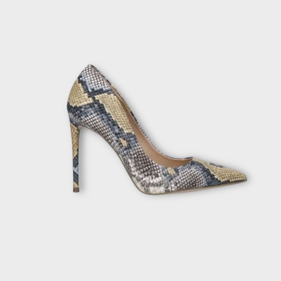 Steve madden snake print heels hotsell