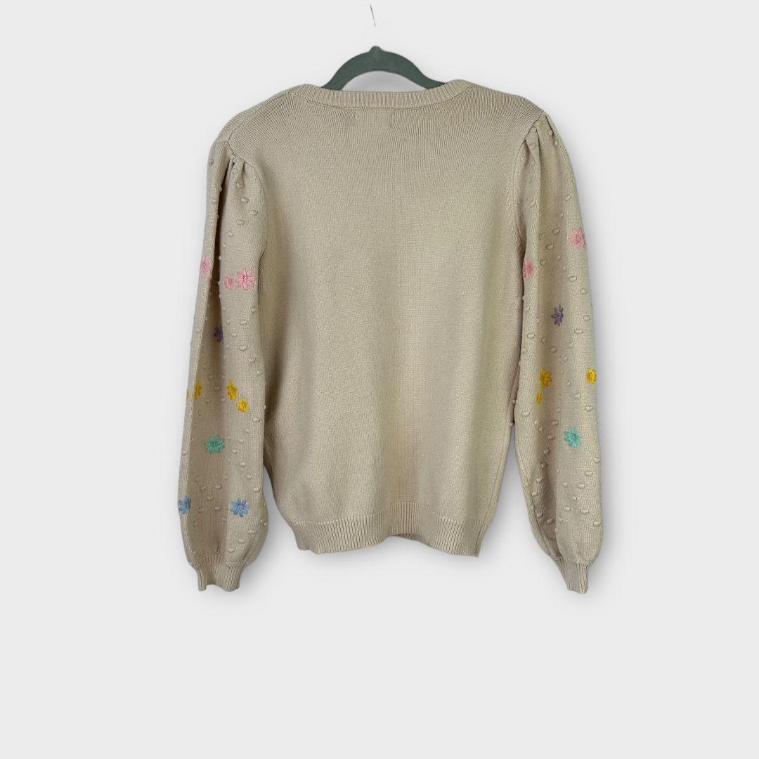 Sugarhill Brighton Floral Embroidered Jumper - 10