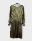Suncoo Ceylan Metallic Midi Dress - 12/14 (L)