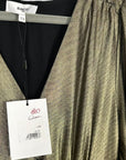 Suncoo Ceylan Metallic Midi Dress - 12/14 (L)