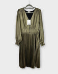 Suncoo Ceylan Metallic Midi Dress - 12/14 (L)