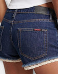 Superdry Vintage Denim Hot Shorts - 12 (30)