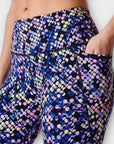 Sweaty Betty Power 7/8 Patterned Gym Leggings - 12 (M)