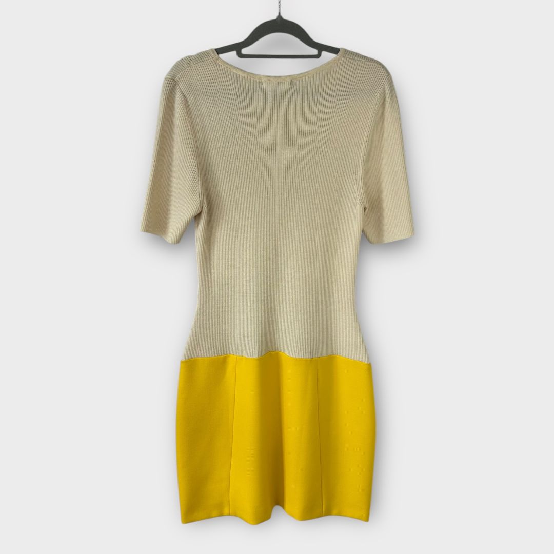 Tara Jarmon Knit Bow Dress - 14