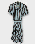 Tara Jarmon Romee Stripe Midi Dress - 12