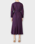Tara Jarmon Striped Wrap Dress - 14