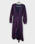 Tara Jarmon Striped Wrap Dress - 14