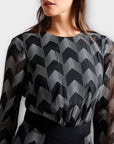 Ted Baker Aselli Midi Dress - 12