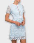 Ted Baker Dixa Layered Lace Skater Dress - 14