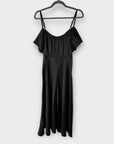 Ted Baker Esta Cold Shoulder Cowl Front Midi Slip Dress - 10/12
