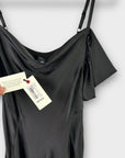 Ted Baker Esta Cold Shoulder Cowl Front Midi Slip Dress - 10/12