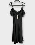 Ted Baker Esta Cold Shoulder Cowl Front Midi Slip Dress - 10/12