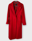 Ted Baker Frejia Crombie Wool Blend Detachable Strap Coat - 10