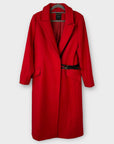 Ted Baker Frejia Crombie Wool Blend Detachable Strap Coat - 10
