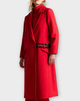Ted Baker Frejia Crombie Wool Blend Detachable Strap Coat - 10