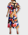 Ted Baker Harpia Floral Midi Dress - 12