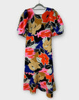 Ted Baker Harpia Floral Midi Dress - 12