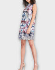 Ted Baker Heidy Mirrored Minerals Tunic Shift Dress - 14