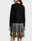 Ted Baker Izitaa Oracle Pleated Knit Sweater Dress - 12