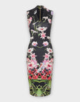 Ted Baker Jalita Mirrored Tropics Midi Dress - 10