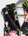 Ted Baker Jalita Mirrored Tropics Midi Dress - 10