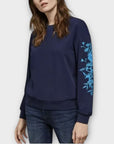 Ted Baker Lellsa Bluebell Embroidered Sweater - 8/10