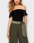 Ted Baker Liista Box Pleat Bardot Top - 14