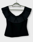 Ted Baker Liista Box Pleat Bardot Top - 14