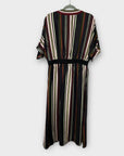 Ted Baker Safiiya Short Sleeve Stripe Midi Dress - 14