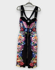 Ted Baker Tapestry Floral Buckle Strap Midi Dress - 14