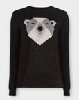 Ted Baker Wool Blend Periiey Polar Bear Knit Jumper - 10