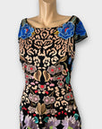 Temperley London Floral Embroidery Midi Dress - 12