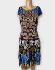 Temperley London Floral Embroidery Midi Dress - 12